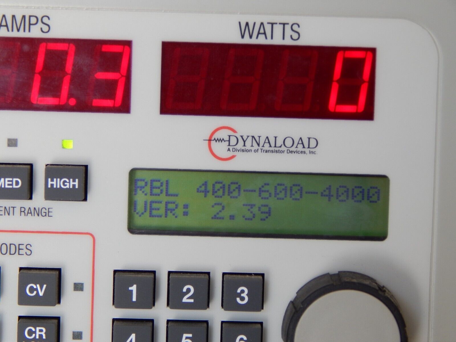 TDI Dynaload RBL488 400-600-4000 DC Electronic Load w/GPIB, 2 in stock TDI Dynaload RBL488 400-600-4000 DC Electronic Load w/GPIB, 2 in stock